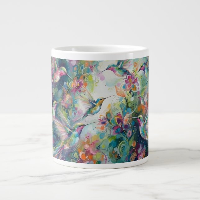 Grande Tasse Abstrait (Devant)