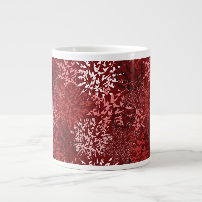 Grande Tasse Abstrait moderne (Devant)
