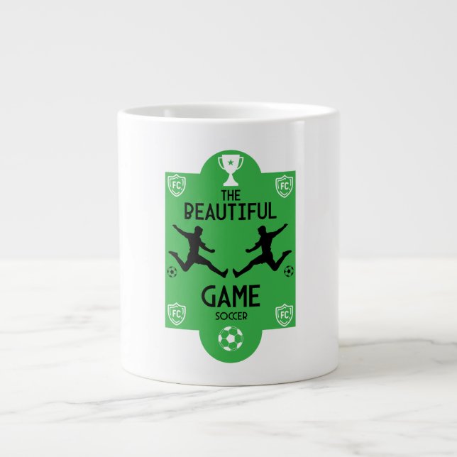 Grande Tasse Accessoires de football (Devant)