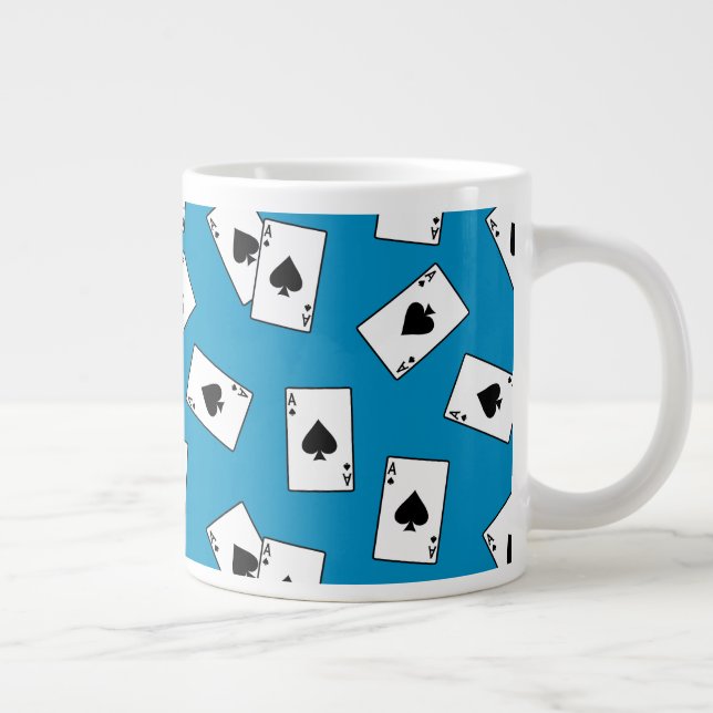 Grande Tasse Ace De Pique Poker Blackjack Casino Gamer (Droite)
