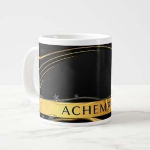 Grande Tasse Achempong : Cascade Aurique Or Liquide Opulent