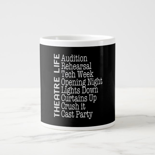 Grande Tasse Actrice Broadway Actor Musical Lover Agissant (Devant)