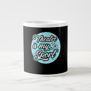 Grande Tasse Actrice Est Mon Sport Drama Agissant Amateurs Broa