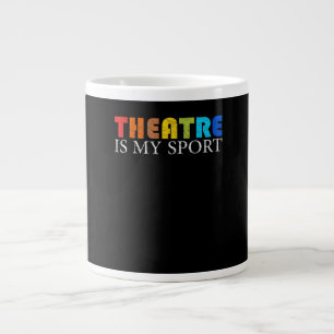 Grande Tasse Actrice Est Mon Sport - Répétition Acteur Intérima