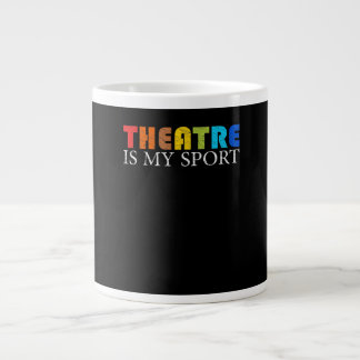 Grande Tasse Actrice Est Mon Sport - Répétition Acteur Intérima