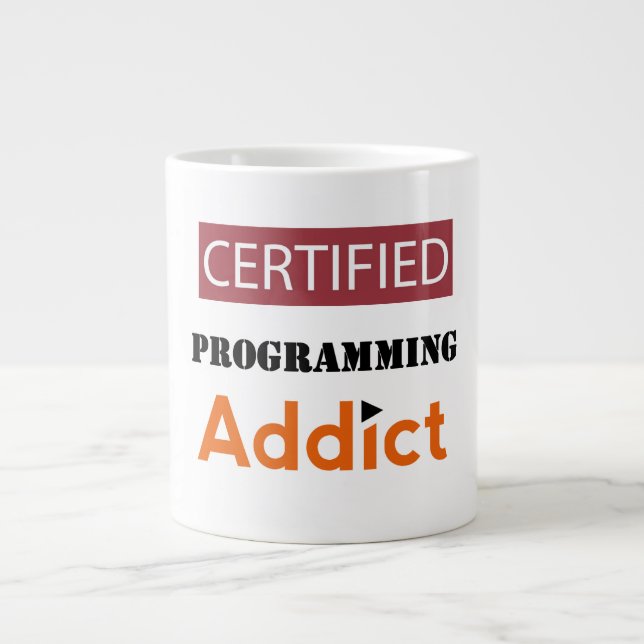 GRANDE TASSE ADDICT DE GRAMME CERTIFIÉ (Devant)
