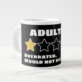 Grande Tasse Adulte Surévalué Ne Recommanderait Pas Une Étoile