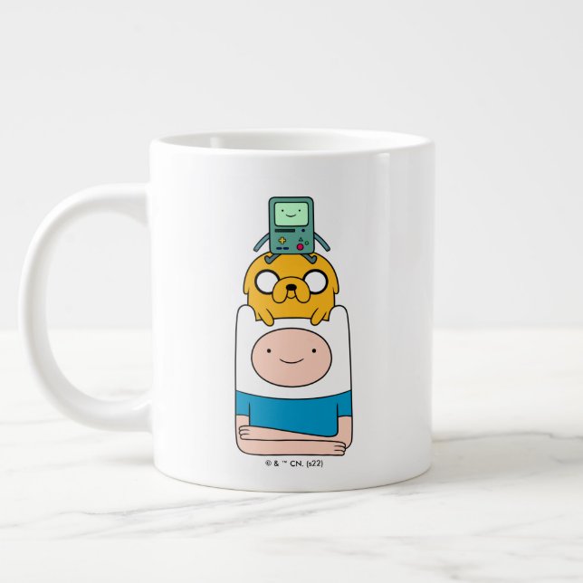 Grande Tasse Adventure Time | BMO, Jake, & Finn (Gauche)