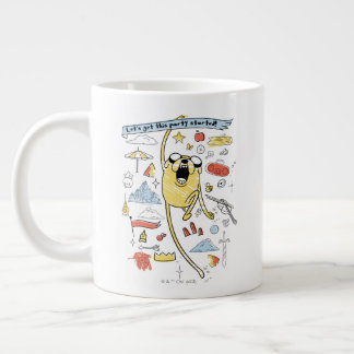 Grande Tasse Adventure Time | "Party" Jake Sketch