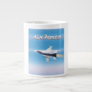 Grande Tasse Affiche de jet de l'armée de l'air