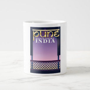 Grande Tasse Affiche de vacances à Pune, Maharashtra Inde