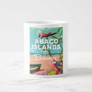 Grande Tasse Affiche de vacances des îles Abaco