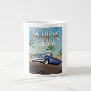 Grande Tasse Affiche de voyage à Irvine Californie