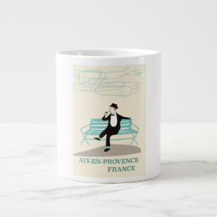 Grande Tasse Affiche de voyage Aix-en-Provence France