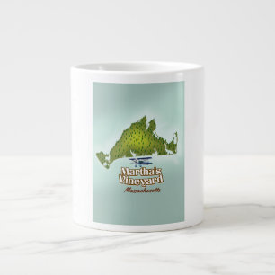 Grande Tasse Affiche de voyage Martha's vineyard Massachusetts