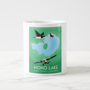 Grande Tasse Affiche de voyage Mono Lake, comté de Mono, Califo