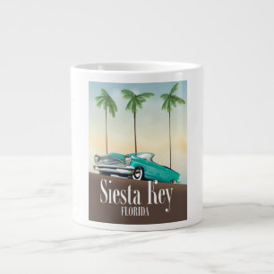 Grande Tasse Affiche de voyage Siesta Key Floride