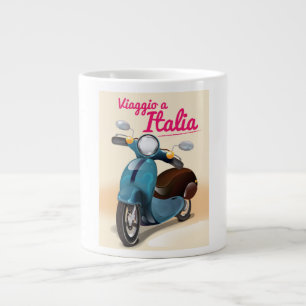 Grande Tasse Affiche de voyage Viaggio a Italia impression