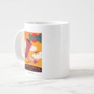 Grande Tasse Affiche monoavion F-170 de Farman Brothers Airline