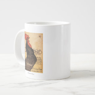 Grande Tasse Affiche promotionnelle du coq de périodiques