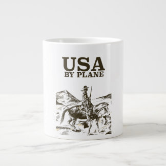Grande Tasse Affiche USA Cowboy Travel