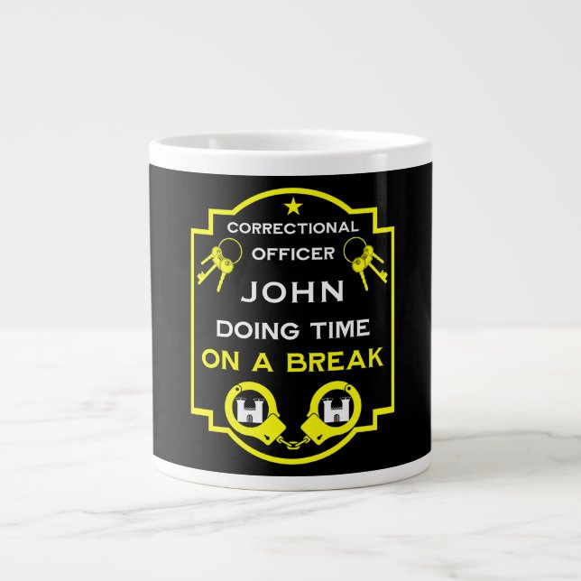 Grande Tasse Agent pénitentiaire (Devant)