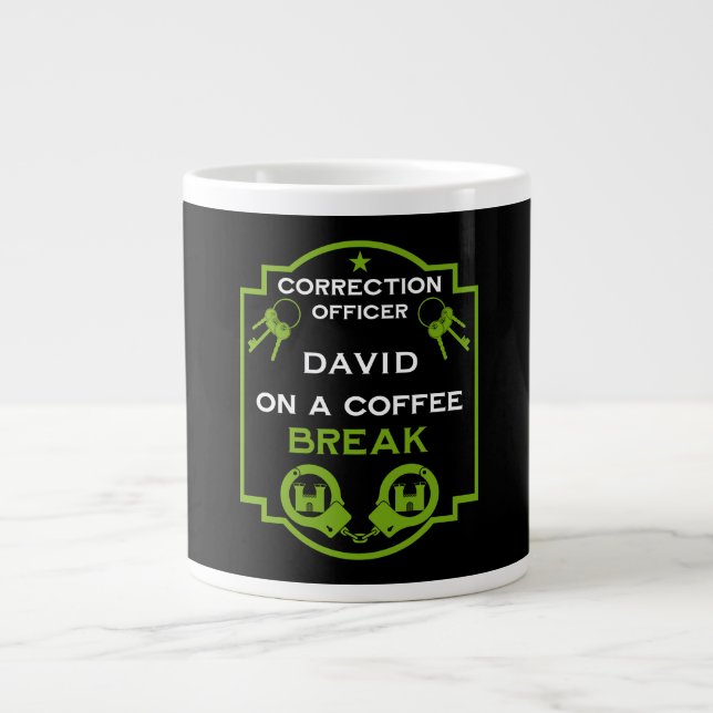 Grande Tasse Agent pénitentiaire (Devant)