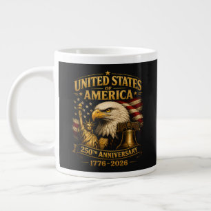 Grande Tasse Aigle du 250e anniversaire des États-Unis d'Amériq