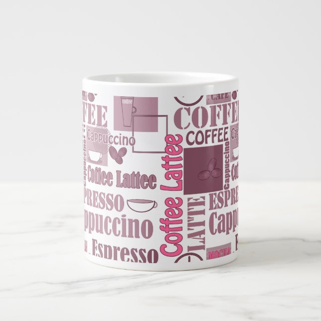 Grande Tasse Aimer le café (Devant)