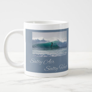 Grande Tasse Air Salé Cheveux Salés, Maison de Plage Côtière de