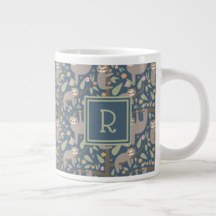 Grande Tasse Ajouter votre premier  Joli Motif Floral