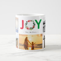 Ajoutez Votre Propre 5 Photo Floral Joie Fête Café