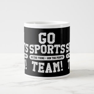 Grande Tasse Allez l'équipe sportive ! Sports amusants