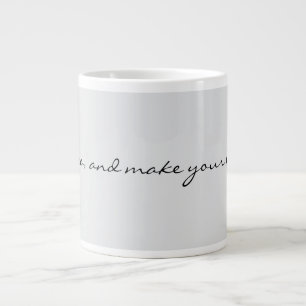 Grande Tasse Allez maintenant créer votre légende inspirante de