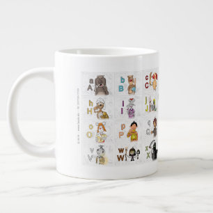 Grande Tasse Alphabet digital allemand 2