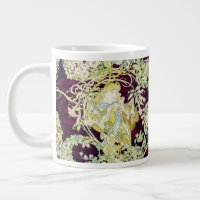 Alphonse Mucha Femme au marguerite Art nouveau Art