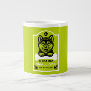 Grande Tasse Amateur de chien Shiba Inu drôle