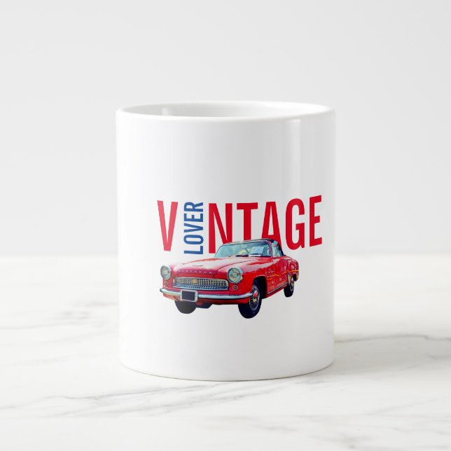 Grande Tasse Amateur de Vintage (Devant)