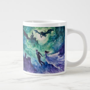 Grande Tasse Amateurs de vol - Peinture aquarelle