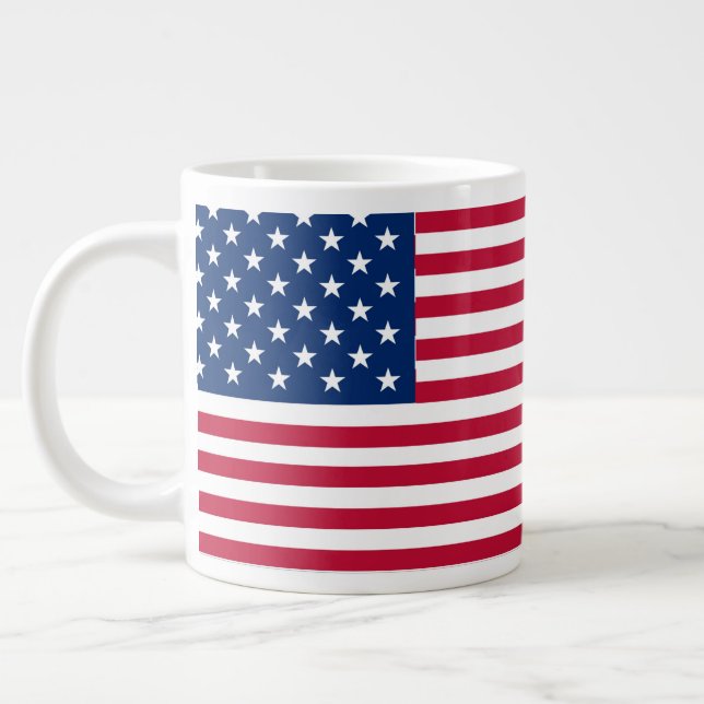 Grande Tasse American USA Flag Pride Design-76353 (Gauche)