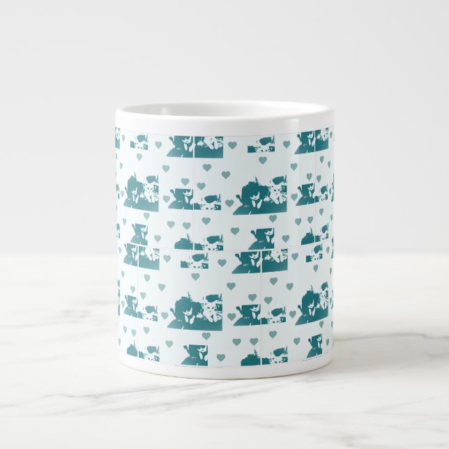 Grande Tasse Amigos Felinos. (Devant)
