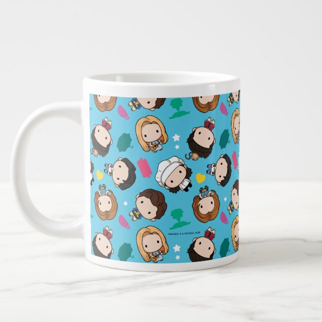 Grande Tasse AMIS™ | Caractère Motif Chibi (Gauche)