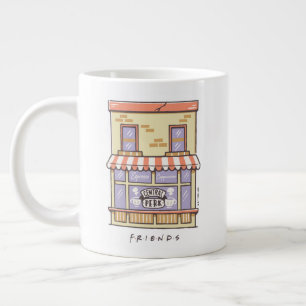 Grande Tasse AMIS™   Central Perk Cartoon Coffee Shop