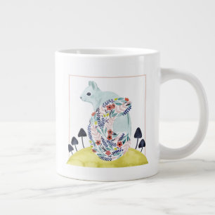 Grande Tasse Amis de Clementine   Écureuil d'art populaire
