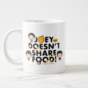 Grande Tasse AMIS™   Joey ne partage pas de nourriture Chibi