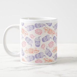 Grande Tasse AMIS™   Pastel Central Perk Motif