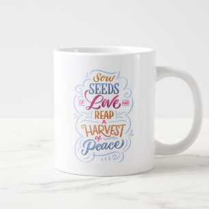 Grande Tasse Amour et Paix