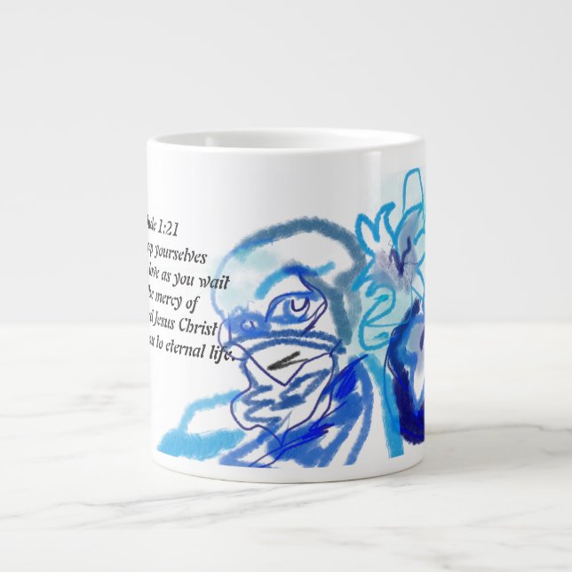 Grande Tasse amour jésus (Devant)