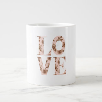 Grande Tasse "Amour romantique t Art & Cadeaux"