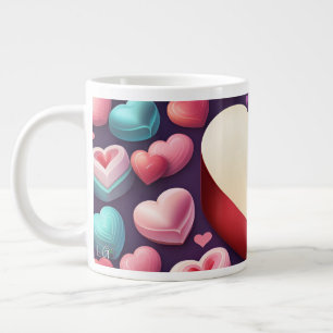 Grande Tasse Amoureux de Saint Valentin